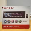 Pioneer DEH-3450UB Car Stereo RGB CD AUX USB Remote - Never Used