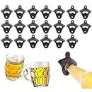 skyehomo Cast Iron Beer Bottle Openers (20 Pack),Vintage Style Beer Bottle Openers Wall Mounted Bottle Openers with Mounting Screws Best for Bars Kitchens KTV Hotels