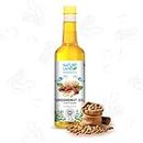 Natureland Organics Groundnut Oil/Peanut Oil 1 Ltr - Cold Pressed