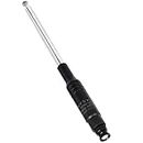 HYS BNC Base Telescopic/Rod 27Mhz Antenna 9.8-Inch to 51.97-inch HT Amateur Antennas for CB Handheld/Portable Radio with BNC Connector Compatible with Cobra Midland Uniden Anytone CB Radio