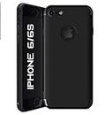 REALCASE iPhone 6 / 6s Back Cover Case | Soft Silicone Slim Back Cover Case for Apple iPhone 6 / 6s (Black)
