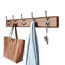 IJNHYTG Porte - Manteau Wall Hook Bedroom Hooks Towel Hook for Kitchen Clothes Hanger Stainless Steel Door Hook Back Bathroom Accessories (Size : Antique 5 Hooks)