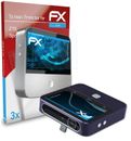 atFoliX 3x Film Protection d'écran pour ZTE Spro 2 Protecteur d'écran clair