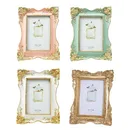 European Style Picture Frame Photo Display Holder Resin Photo Frame Vintage Picture Frames for Hotel