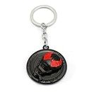 RR TOYS Venom Rotating Metal Superhero Key Ring | Marvel Spiderman Venom Alien Metal Keychain (Pack of 1)
