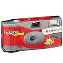 10-Pack Disposable Camera AgfaPhoto LeBox APX ISO 400 Film- 27 Exposures with Flash