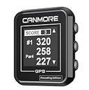 CANMORE Preceding H300 Handheld GPS Golf Device & Case, Black