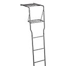 Guide Gear Climbing Ladder Tree Stand with Mesh Seat, Climbing Equipment for Deer Hunting, 15’