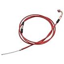 laffoonparts Motorcycle Throttle Cable Red, Replacement for Dirt Bike Pit Bike YAMAHA Kawasaki Honda Apollo Motocross