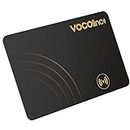VOCOlinc Wallet Tracker Card, Bluetooth Tracker Item Locator Compatible with Find My (iOS only), Wallet Finder Tracker for Wallet, Luggage Tags, Bag, Backpack and More, IP67 Waterproof, Ultra-Thin