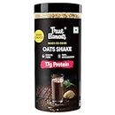 Chocolate Shake 360g for Summer by True Elements - Protein Shake with 17g Clean Protein | Healthy Summer Drinks | Oats Shake High in Protein and Fibre