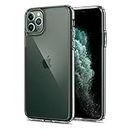 Spigen Ultra Hybrid Back Cover Case for iPhone 11 Pro Max (TPU + Poly Carbonate | Crystal Clear)