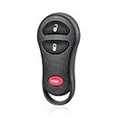 MACHSWON 3-Button Replacement Keyless Entry Remote Car Key Fob for Ram 1500 2500 3500 Pickup 2001-2005 for Dodge Caravan 1999-2003 GQ43VT17T