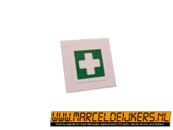 Mercedes Sticker First Aid Cross for W201 and W124 Hat Pad