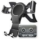 Phone Holder for A3 8V, 2013 2014 2015 2016 2017 2018 2019 S3 Hatchback Sedan Cabrio Accessories Phone Mount Cell Phone Holder Automobile Cradles Easy to Use Gravity Auto Lock Hands Free Stable
