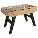 Arcade Jeux - Baby Foot BISTROT - Table de Baby-Foot Style café - Fabrication de Haute qualité - 128x63x13 - HETRE-Rouge