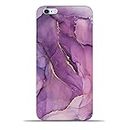 GRABB KAR Hard Back Cover Case for iPhone 6 Plus/iPhone 6S Plus | 3D Printed Designer Matte Phone Case Mobile Cover | Purple Alcohol Ink - Purple