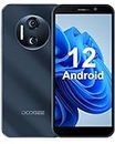 DOOGEE X97 Pro(2023) Telephone Portable, 4GB+64GB Smartphone Pas Cher, Android 12 256GB(SD), 4200mAh Batterie, 6,0" HD+ Smartphone debloqué 4G Double SIM, Double caméra 12MP, NFC/OTG/5G WiFi - Noir
