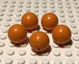 Lego x5 Orange Soccer Balls 72824 - GBC Lote a Granel