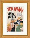 Ted Healy in The Big Idea Bonnell Evans Sammy Lee Poster World 543 con cornice