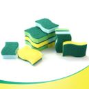12 Pack Sponge Scourers Washing Up Kitchen Dish Scouring Pads Cleaning Supplies