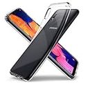 Vultic Clear Case for Samsung Galaxy A10, Soft Slim Fit Shockproof TPU Lightweight Thin Transparent Cover