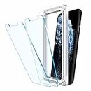 Affix Auto-Align Technology Tempered Glass Screen Guard For Iphone 11 Pro, Iphone X And Iphone Xs (5.8 Inch) | Easy Installation Frame | Case-Friendly For Smartphone- 2 Pack