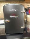 Nostalgia Retro Mini Cooling & Heating Personal Refrigerator w/ carrying Handle