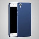 ClickCase™ Premium Full 360° Side Covered Hard Frosted Matte Back Cover Case for Vivo Y51 & Y51L (Blue)