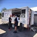 DFHHRT CE Certificate Coffee Food Trailer Hot Dog Food Carts with Full Kitchen Mobile Ice Cream Food Truck Trailer for USA