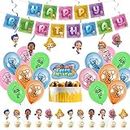 Bubble Guppies Birthday Party Supplies Glitter Guppy Ocean Party Decorations Kit