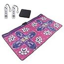 Electronic Dance Mat for TV PC, Wireless Musical Dancing Games, Double User Dance Floor Mat, Non Slip Dance Pad for Kids and Adults, 63 Games Dancing Pad, Gift for Boys & Girls