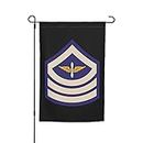 The United States Army Has Unauthorized Badges for the 4Th Rank of Aviation Specialist Garden Flag 12x18 Inch Double Sided Outside Lawn Patio Decor Banner Yard Welcome Flags