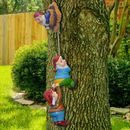 Tree Climbing Dwarf Art Sculptures Garden Supplies Resin for Outdoor Indoor Yard