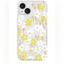 Kate Spade Cell Phones & Accessories | Kate Spade New York Iphone 13 (6.1") Protective Hardshell Case With Magsafe Nwt | Color: White/Yellow | Size: Iphone 13