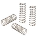 1/24 RC Metal Strengthened Silver Shock Absorber Springs For Axial SCX24 90081 E