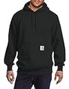 Carhartt Men's Rain Defender Loose Fit Heavyweight Sweatshirt, Black, XX-Large