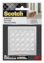 Scotch Clear Adhesive Bumper Pads 20 PCS, Self-Stick Rubber Pads 1/2" round, Cabinet Door Rubber Bumpers, Designed to Protect Cabinets and Drawers, Sound Dampening, Transparent (SP950-NA)