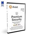 Avast Premium Security 2024- Protection Antivirus | multi-appareils | 10 appareils | 1 an | Box