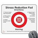 Coralgraph Inc CP110 Very Funny Stress Reduction Pad Directions Novelty Gift Printed PC Laptop Computer Mouse Mat Pad