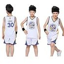 BAOBAOYU Youth Basketball Jersey for Boys and Girls, Kids Classic Basketball Jersey Shirt Tops & Shorts Outfit Set