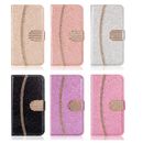 Bling Flip Folio Leather Wallet Case For iPhone 11 12 13 14 15 Pro8 Plus XR XS