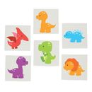 Little Dino Temporary Tattoos Favour Dinosaur Party Pack of 36 Tattoo Free Post