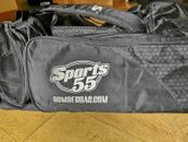 SPORTS55 BAT BAG KIT WHEELED BASEBALL SPORTS EQUIPMENT SOFTBALL BOMBER NEW XXL