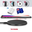 15W Wireless Charger Charging Pad For iPhone 15 14 13 Pro Max Samsung S21 S23