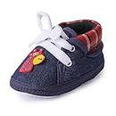 Butterthief Baby Boys and Baby Girls, Infant Shoes for Newborn, First Walking Baby Shoe (4-7 Months, Navy Blue)