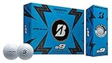 Bridgestone Golf - E9 Golf Balls, Pelotas de Golf Unisexo, Blanco, One Dozen - 3DWX6D