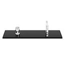 Beavorty Transparent Cutter Rack Knife Display Stand Cutter Storage Stand Knife Table Shelf Cutlery Display Rack for Bar Kitchen Countertop Accessories
