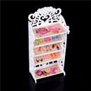 Dollhouse Shoe Cabinet For s Doll Mini Living Room Home Furniture B-wf