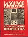Language Instruction for Students with Disabilities